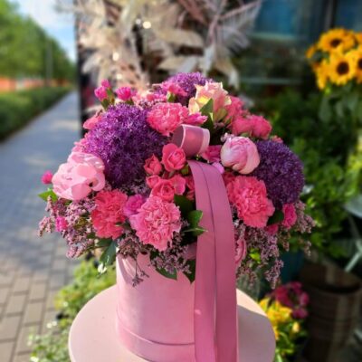 Flowerbox Amarantowe Amore